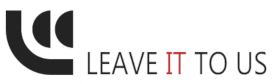 LC Computers – Leave IT to us Logo